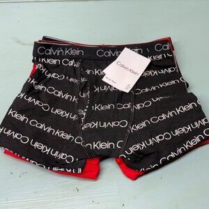 5 pair boys x-small 4/5 CALVIN KLEIN boxer briefs